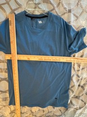 Men’s VRST Essential Pocket Tee Short Sleeve Shirt Blue Tide, Gray New With Tags