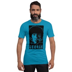 Beatles T-shirt John Paul George and Ringo unisex music tee GEORGE