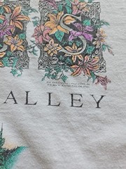 Vintage 90s Jesus Lily of the Valley Shirt L Fruit of the Loom Living Epistles