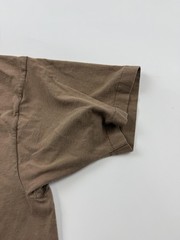 Vintage BVD Shirt Mens Medium Brown Military Undershirt Tee Single Stitch