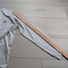 NEW Carhartt Relaxed Fit Heavyweight Long Sleeve T-Shirt Mens M Mountain Graphic