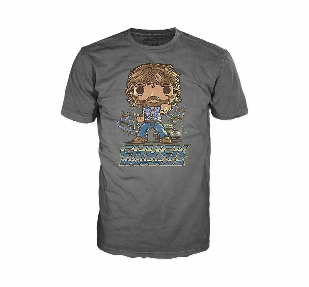 Funko Pop! Tee Shirt Chuck Norris – Small Large X-Large