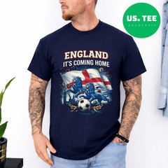 England It’s Coming Home World Cup 2026 T-Shirt Football Fan Gift