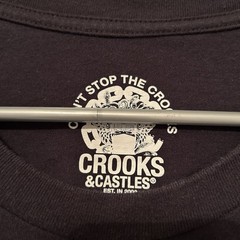 Crooks & Castles Medusa Shirt 2XL Can’t Stop The Crooks Embroidered Black BG27