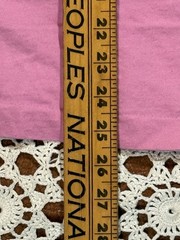 Vtg Retro Fruit Of The Loom Blank Pink T-Shirt Single Stitch USA XL Cotton As Is