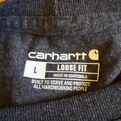 Carhartt bundle of two logo t-shirts in size Men’s loose fit Large Gray & Green