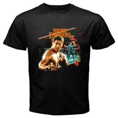 The Last Dragon Movie Logo Men’s Black T-Shirt Size S-5XL