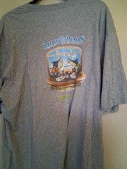 Tommy Bahama Men’s XXL Gray Short Sleeve Crew Neck Pocket Reelin’ & Dealin’ Tee