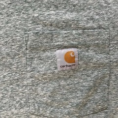 Carhartt K87 Original Fit Pocket T-Shirt Gray Heather Men’s Medium