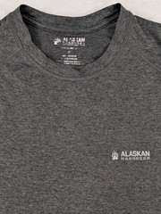 Alaskan Hardgear T-Shirt Men’s S Duluth Trading Co Charcoal Gray Performance