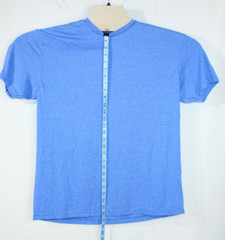 Gildan T-Shirt high quality Tee Mens Short Sleeve Soft Style Ringspun Blue Sz XL