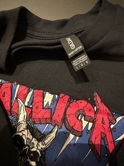 Metallica 2026 M72 Pop Up Store Exclusive London,England Size Large