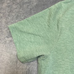 Chaps T-Shirt Mens 2XL Heather Green Embroidered Logo Everyday Wear Casual Tee