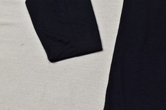 Perry Ellis Shirt Mens XL Black Long Sleeve Crew Neck Principles Tee New