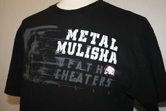 Metal Mulisha Sz Large Death Cheaters Black T Shirt