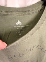 Diddly Squat Farm Tractor T-Shirt XL Olive Green Jeremy Clarkson UK Cotton Tee