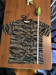Mil-Tec Tiger Stripe Camo Tactical T-Shirt Army Pattern BRAND NEW WITH TAGS NWT