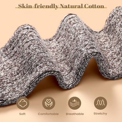 Slouch Socks Women Long Winter Thigh High Boot Scrunch Socks Winter Warm Soft…