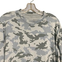 Free Fly Mens Camo Print Performance Bamboo Long Sleeve T Shirt Lightweight XL