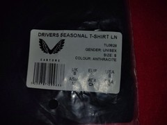 McLaren F1 Men’s Lando Norris Seasonal T-Shirt Anthracite **BRAND NEW SEALED**