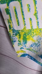 Vintage California All Over Print Size Large Aop Paint Splash Beach Made In USA