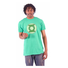 Adult Unisex DC Universe Comics Green Lantern Logo Superhero Vintage T-shirts