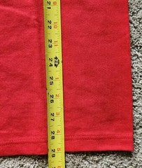Vintage Pluma Red Heavyweight Cotton T-Shirt Men’s Size Medium Made In USA NWT