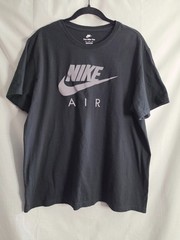 Nike Air T-Shirt Men’s XL Black Graphic Logo Short Sleeve Crew Neck Tee