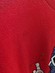 VINTAGE 80s California Raisin Style Raisin Hell In California T-shirt Large Red
