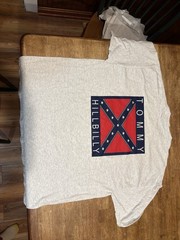 Tommy Hillbilly T-shirt. Grey. Size Xlarge