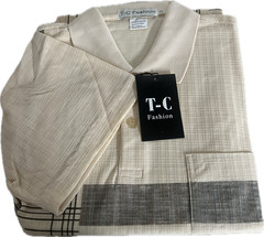 T-C FASHION men shirts lemon- black size-xxl.