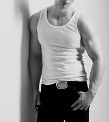 Comfyus 3 pcs Men’s Undershirt / Tank Top / Vest *Classic Premium Cotton Fabric*