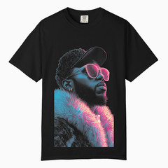 Neon Urban Streetwear Graphic Tee, Comfort Colors T Shirt, Unisex Streetwear Tee