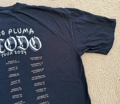 Peso Pluma Official Merch 2024 Tour T Shirt XL – Black