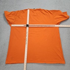 Marithe Francois Girbaud T Shirt Mens XXL 2XL Orange Hip Hop Skater Y2K Spots