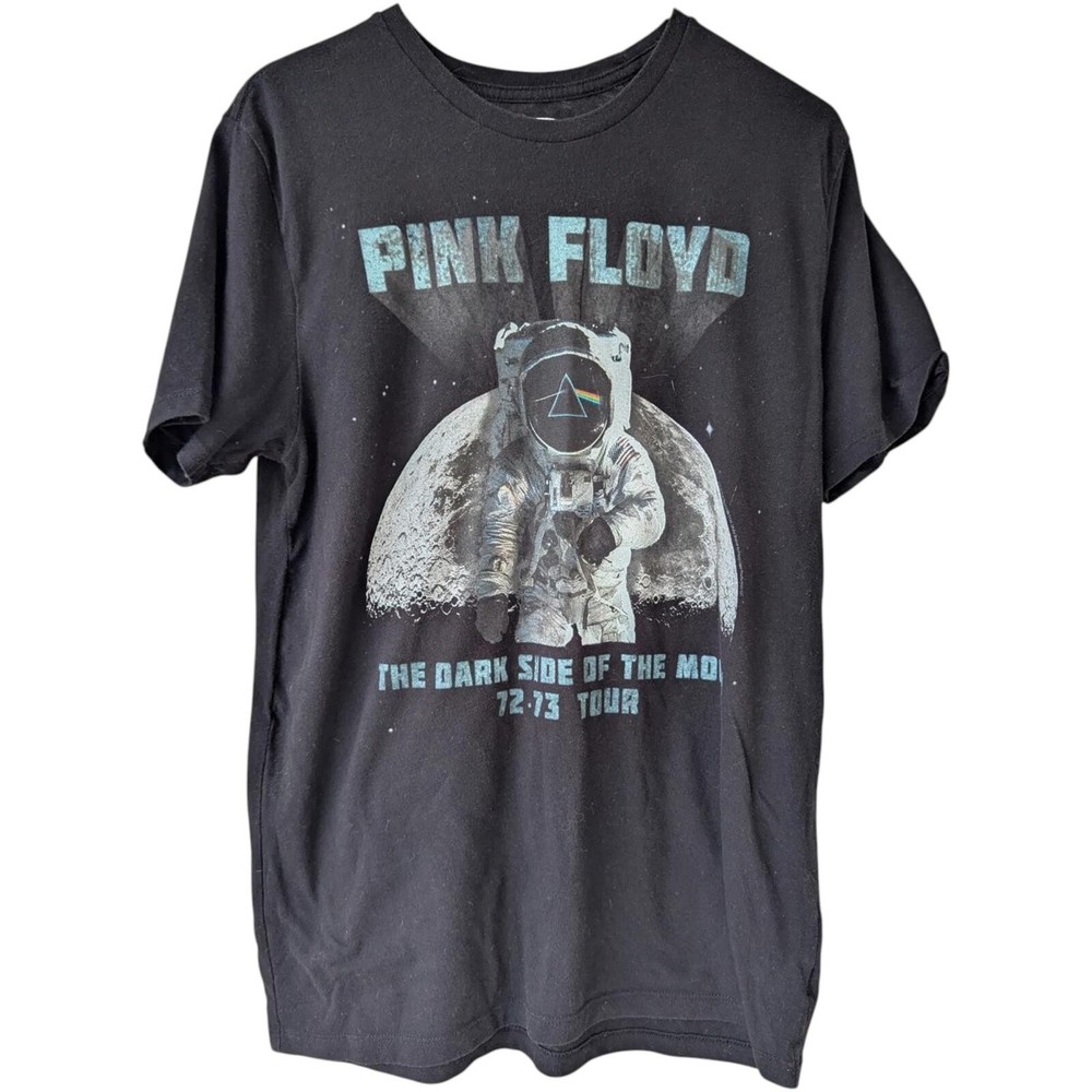 Pink Floyd Shirt Medium Old Navy Astronaut Dark Side of the Moon Tour Band Tee