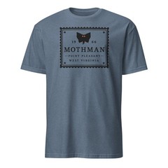 Mothman Shirt Moth Man Shirt Point Pleasant WV Shirt Monster Cryptids