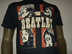 New Men’s The Beatles Apple Corps Rock Music Band John Paul George Ringo T Shirt