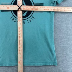 Volcom T-Shirt Mens Medium Teal True To This Graphic Stone Logo Short Sleeve Tee