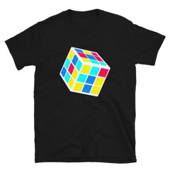 80s 90s Retro Cube Classic Graphic T-Shirt