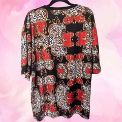 Drill Baroque Gold Allover Print T-Shirt