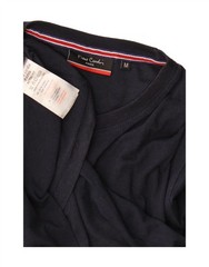 Pierre Cardin Mens T-Shirt Top Medium Navy Blue Cotton AJ06