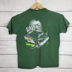 NASCAR Dale Earnhardt Jr 88 Amp Energy Green Graphic T-Shirt Mens Large L