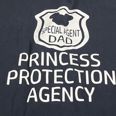 Princess Protection Agency Shirt Mens 2XL Dad Tee Disney PPA Badge Graphic Movie