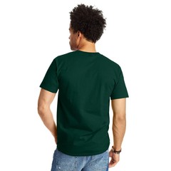Hanes Men’s Beefy Heavyweight Cotton T-Shirt, Green Size S