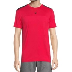 Spyder Active Men’s XXL Red Athletic T-Shirt Breathable Quick Dry Stretch