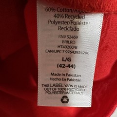 Holiday Time Mens Santa Red Suit Short Sleeve Christmas T Shirt size L New