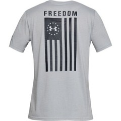 Under Armour Men’s Athletic UA Flag Freedom T-Shirt Short Sleeve Tee 1333350