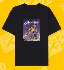 Rocketeer Rare 2022 San Diego Comic Con Shirt Black Size XXLarge