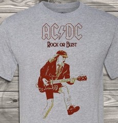 AC/DC – Rock Or Bust – America’s Great Band Ever – 80’s Music – Gen X – Unisex